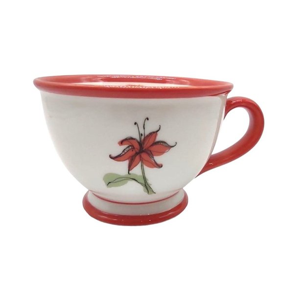 STARBUCKS Mug Orange Tigerlily Uplifting 2006 10 oz - Picture 8 of 8